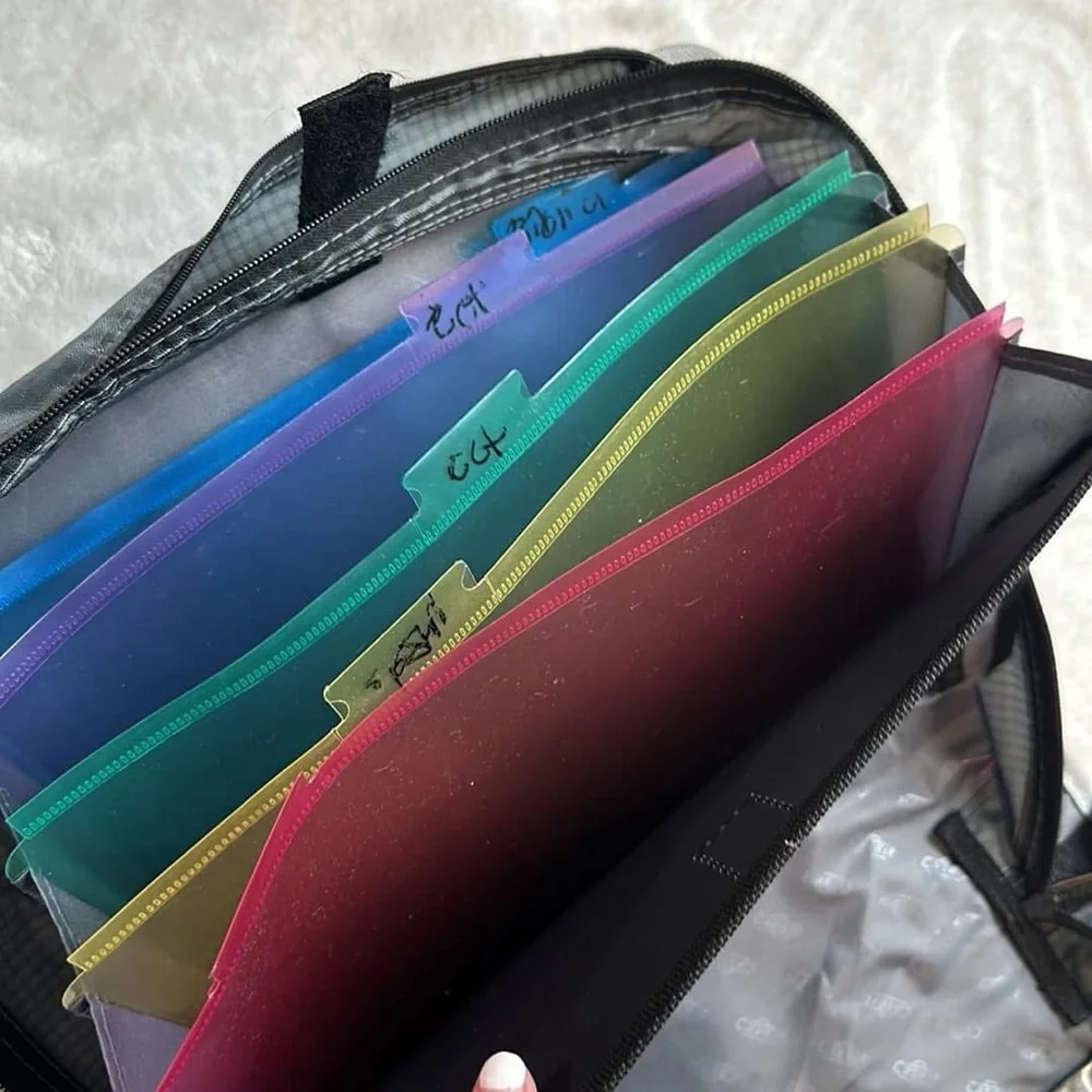 Stylish Black and Gray Trapper Keeper. Create a bundle & save!